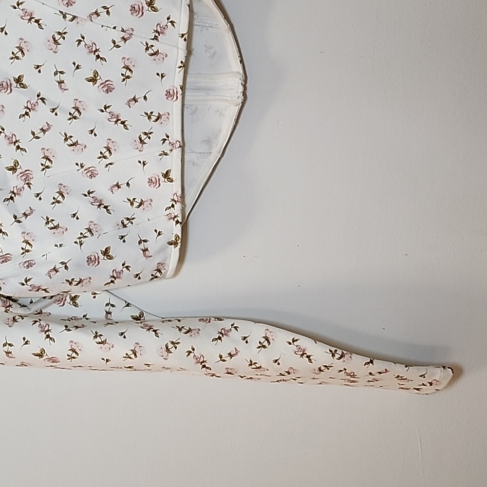 Aritzia Sunday Best Maverick Bustier Top White Floral Size Meduim - Picture 14 of 16